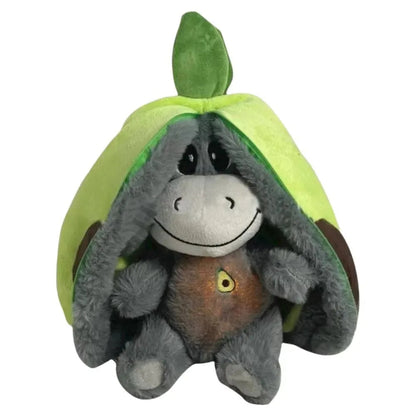 Strawberry Donkey Breathing Plush Doll