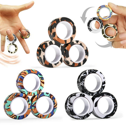 Magnetic Rings Fidget Toy