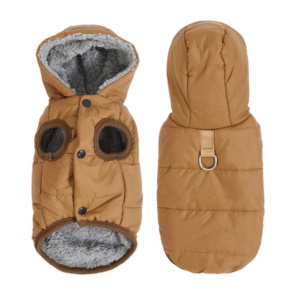 Cozy Hooded Pet Jacket