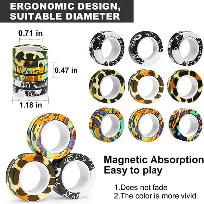 Magnetic Rings Fidget Toy