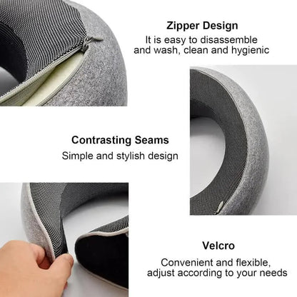 Memory Foam Neck Pillow Travel Snail Design