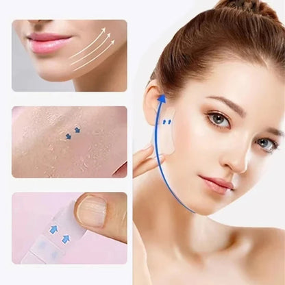 Invisible Face Lift Stickers