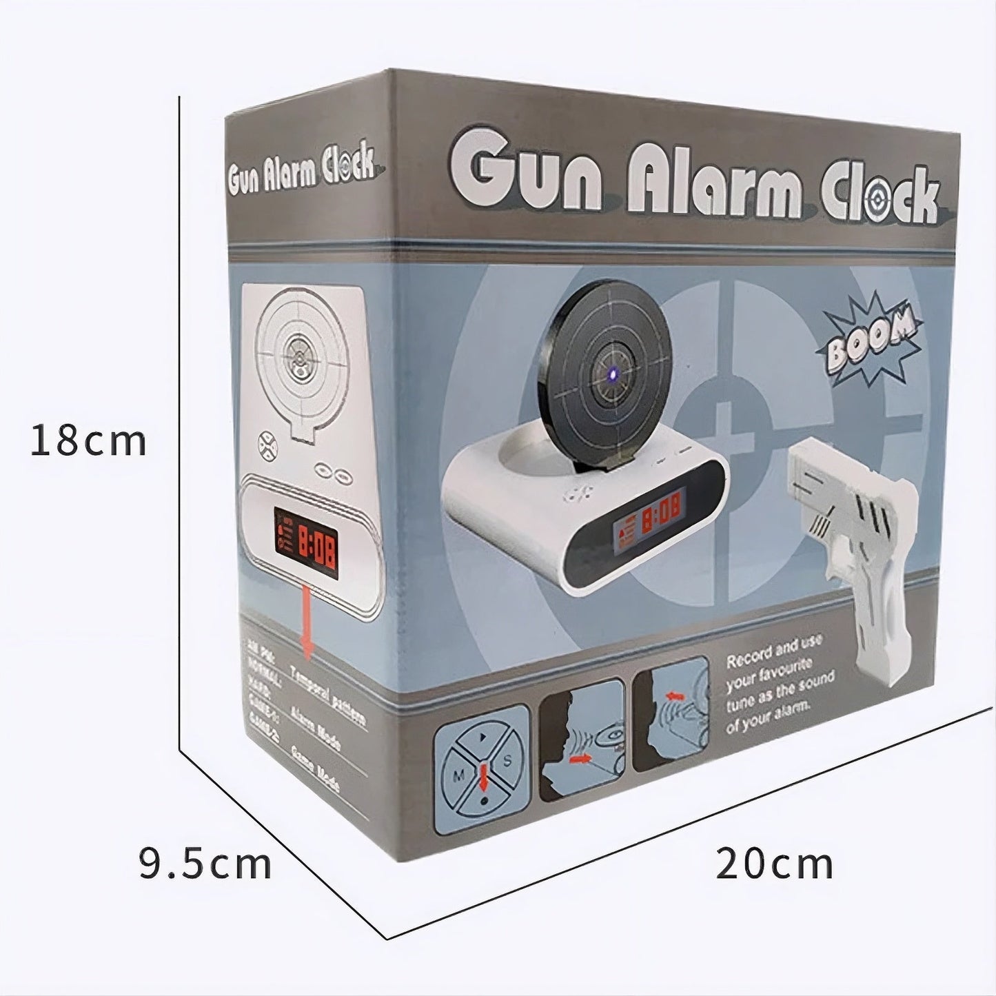 Shooting Alarm Clock