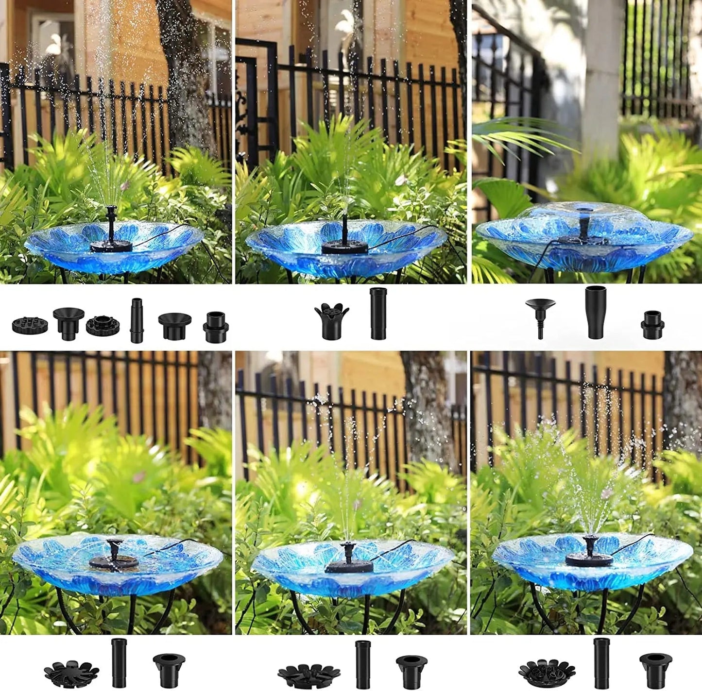 Solar Water Fountain