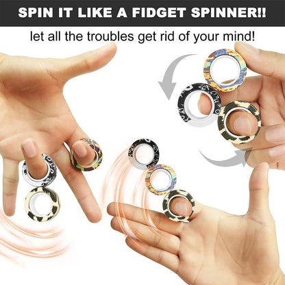 Magnetic Rings Fidget Toy
