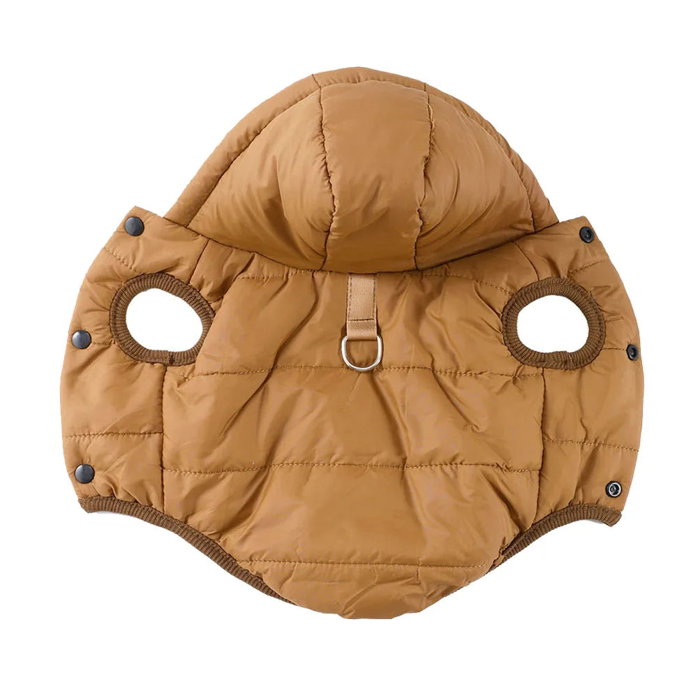 Cozy Hooded Pet Jacket