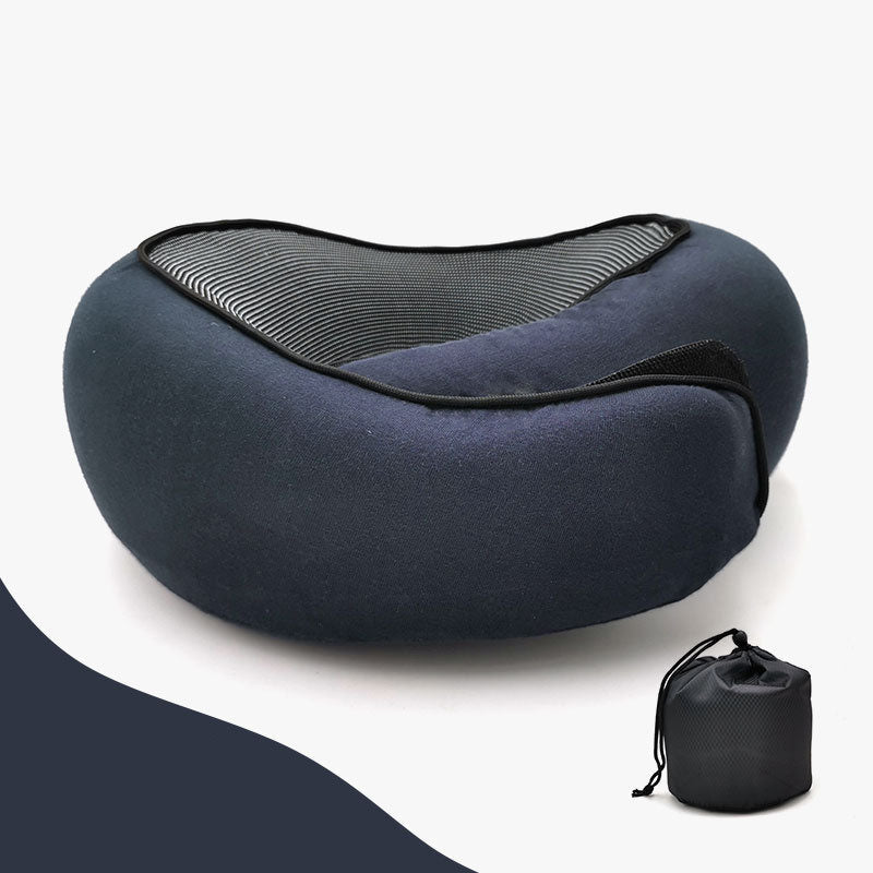 Memory Foam Neck Pillow Travel Snail Design