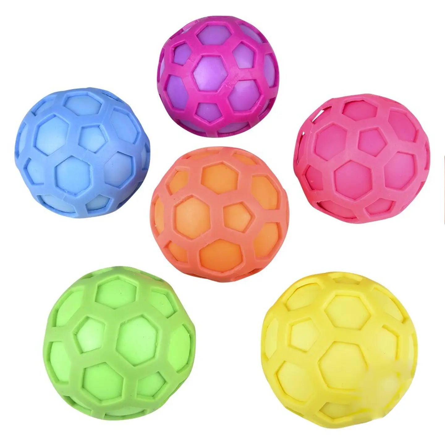 Squish & Stretch Honeycomb â€“ Fidget Toy Display Pack